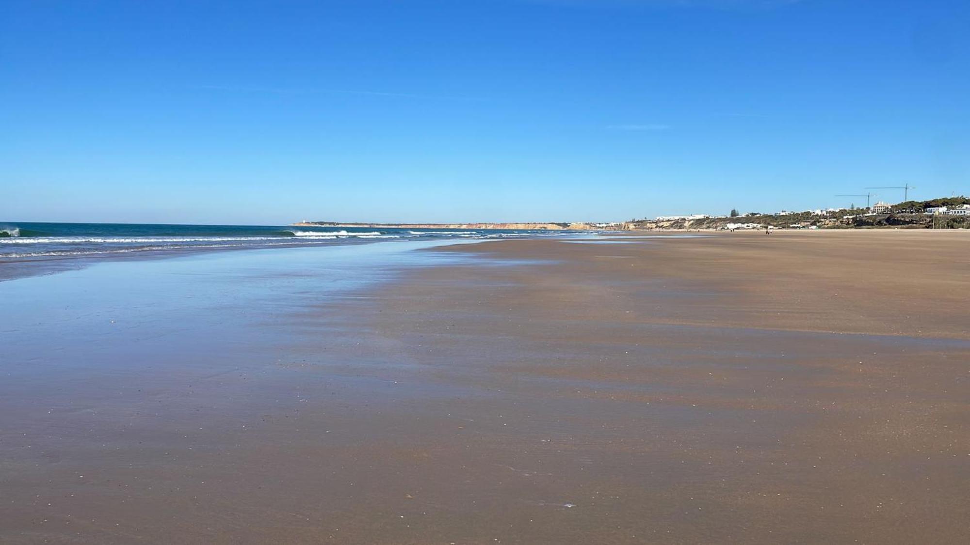Conil Vistas Al Mar Del Roqueo, Fuente Del Gallo Conil De La Frontera Exterior foto